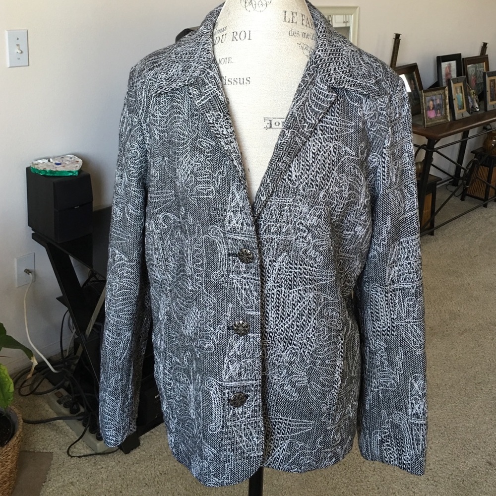 Silver Dress Jacket